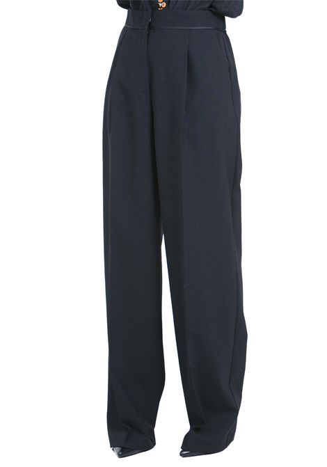 Pantalone a vita alta in misto lana FORTE FORTE | Pantaloni | 14327MYPANTS8001